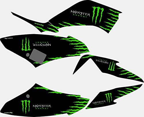 Yamaha Raptor250 Monster 1 full graphics kit 2001-2005