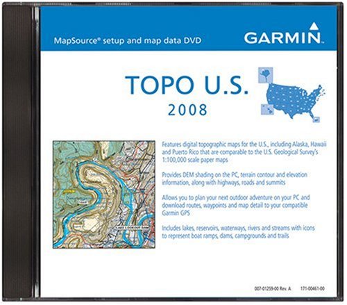 Garmin MapSource Topo U.S. 2008