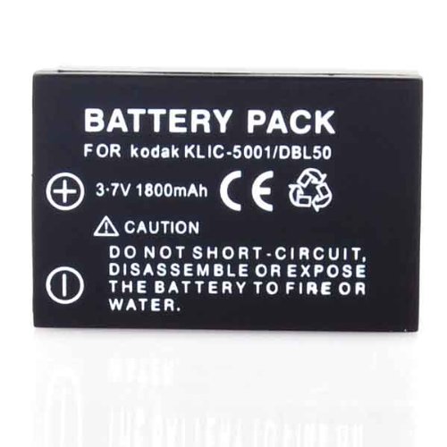 Neewer® Rechargeable Li-ion Battery Replacement for the KODAK KLIC-5001 Battery Pack Compatible With KODAK DX Series DX6490, DX Series DX7440, DX Series DX7590, DX Series DX7630 P Series P712, P Series P850, P Series P880, Z / ZD Series Z730, Z / ZD Series Z7590, Z / ZD Series Z760 Neewer® Rechargeable Li-ion Battery Replacement for the KODAK KLIC-5001 Battery Pack Compatible With KODAK DX Series DX6490, DX Series DX7440, DX Series DX7590, DX Series DX7630 P Series P712, P Series P850, P Series P880, Z / ZD Series Z730, Z / ZD Series Z7590, Z / ZD Series Z760