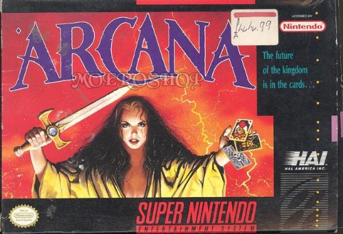 Childrens Toyshop  Video Games : Arcana USA Nintendo Super NES