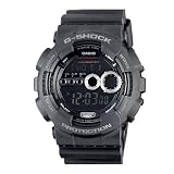 Casio GD100-1B g-shock black digital dial resin strap men watch NEW