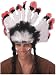 Rubie's Costume Co Deluxe Native American Headdress, White, One Size