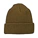 Solid Plain Watch Cap Beanie - Dk Brown