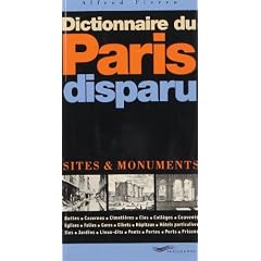 Dictionnaire du Paris disparu