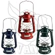 red hurricane candle holders