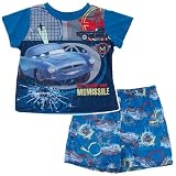 Cars Finn McMissile Shorty Pajamas for Toddler Boys 2T Cars Finn McMissile Shorty Pajamas for Toddler Boys 2T