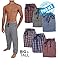 Andrew Scott Men's Big Man 3 Pack Tartan Plaid Lounge Sleep Pants