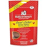 Stella & Chewy's Freeze Dried Dog Food for Adult Dogs, Chicken Dinner, 5.5-Ounce Bag