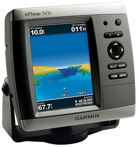 GARMIN 010-00602-01 GPSmap 545S Marine GPS Receiver With Dual Frequency Transducer