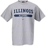 Nike Illinois Fighting Illini Ash Alumni T-shirt