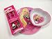 4-Piece Barbie Plastic Bowl, Plate, Spoon & Fork Dinnerware Set