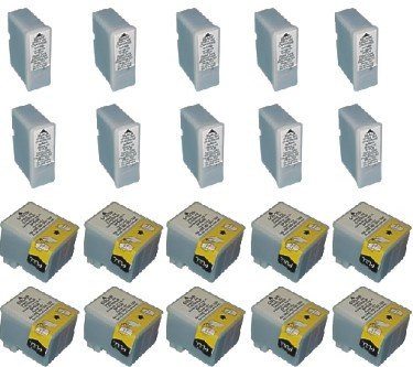 Take4Less 20-pack S020093 S020089 (10B+10C) Compatible Ink Cartridges for Epson Stylus 400 600