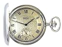 Bernex Swiss Made Mechanical Solid Sterling Silver Full Hunter Pocket Watch
