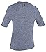 O'NEILL Men's UV Sun Protection Hybrid Rash Tee, XX-Large, Navy Hybrid