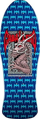 Bones Brigade Steve Caballero 6th Series Blue Skateboard Deck - 10 x 30 by Bones Brigade