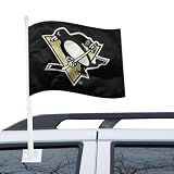 NHL Pittsburgh Penguins Car Flag