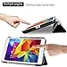 Infiland Samsung Galaxy Tab 4 7 inch Shell case, Ultra Slim Tri-Fold Case Cover for Samsung Galaxy Tab 4 7.0 / Galaxy Tab 4 Nook 7-Inch Tablet (Galaxy Tab 4 7.0 Slim Shell, Black)