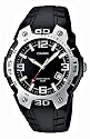 Casio - MTR-102-1A1VEF - Montre Homme Résine - Quartz Analogique  - Dateur - Bracelet Résine Noire