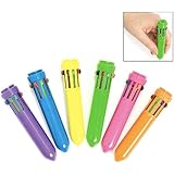 Fun Express - Plastic Neon Mini Shuttle Pens 1 dz