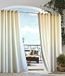 Outdoor decor Gazebo Indoor Outdoor Window Panels, 50 by 84, Natural