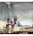 Industrial Revolution II by Terri Burris poster print,14 in. x 15.5 in.