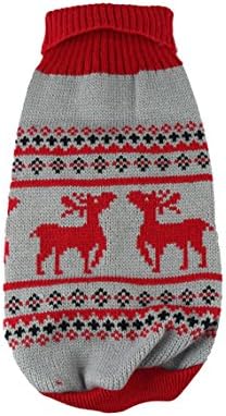 Pet Dog Clothes Small Summer Autumn Dog Clothing (S, Red)