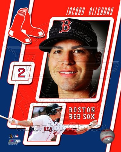 Jacoby Ellsbury - Boston Red Sox - MLB 8x10 Photo (2011 studio)