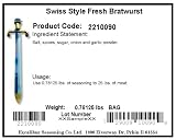 Review Excalibur  / Excalibur Swiss Style Fresh Bratwurst Seasoning, 12.5-Ounce Units (Pack of 12)