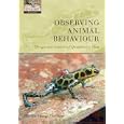Observing Animal Behaviour: Design and Analysis of Quantitive Controls
