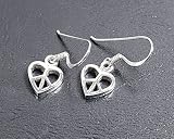 Sterling Silver Plain Earrings - Size: 12mm