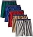 Hanes Mens Tagless Knit ComfortSoft Boxers (Pack of 5)
