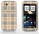 Meestick Burberry Vinyl Adhesive Decal Skin for HTC Sensation
