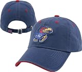 Kansas Jayhawks Youth Team Color Crew Adjustable Strapback Hat