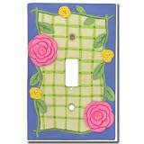 Flower Bunch Single Switch Plate Cover
