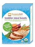 Cheap Deals on Happy Tot Toddler Meal Bowls, Vegetables, Brown Rice and Turkey, 6-Ounce Package by HAPPYTOT