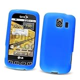 LG Optimus S LS670 (Sprint) Silicone Skin Case, Blue