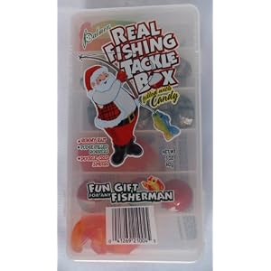 Real Fishing Tackle Box filled with Candy