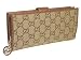 【並行輸入】グッチ(GUCCI)ニ折長財布小銭入付き　233024-FN92G-9752　ベージュ/ライトブラウン