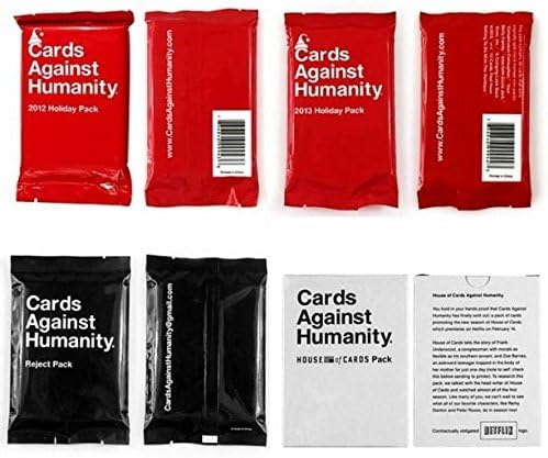 House of Cards, Reject, 2012 Holiday and 2013 Holiday Expansion Packs EXPANSION PACK BUNDLE