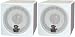 Pyle PCB3WT 3-Inch 100W Mini Cube Speaker (White)