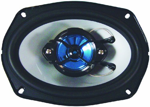 Naxa NX-775 1000 Watt Pair 4-Way Coaxial 6x9 Car Speaker