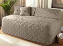 Country Suede Daybed Cover, Twin, Mushroom (Cover Only)
