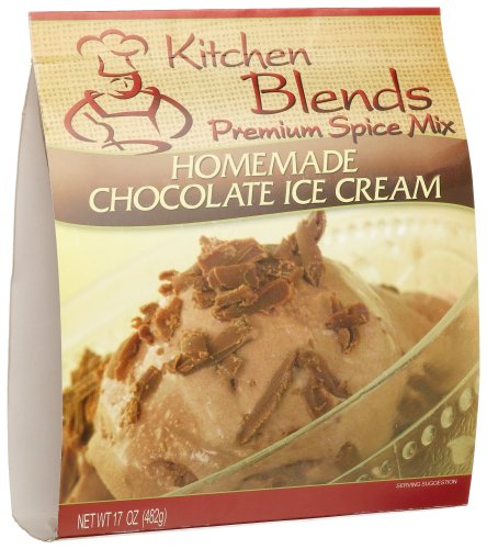 Kitchen Blends Homemade Ice Cream Mix, Chocolate, 17.0-Ounce Packages (Pack of 3) by Kitchen Blends