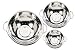 11"-9 1/2"-8"STAINLESS STEEL 3-PIECE COLANDER SET
