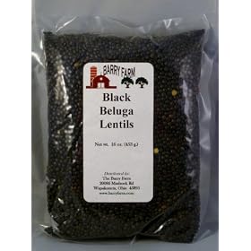Black Beluga Lentils, 1 lb.