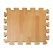  : 26-Piece Wood-Grain Foam Play Mat NATURAL