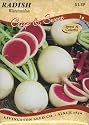 Livingston Seed Co. 4773 Radish - Watermelon Seed Packet