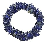 Lapis Chip Stretch Bracelet