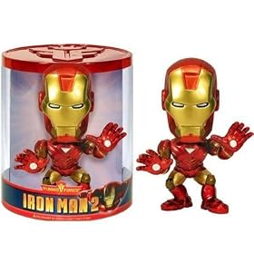 FUNKO Figurine Iron Man II - Bobble Head + GADGETS - TRUE UTILITY - CASH STASH (Figurines de comics pack bundle)