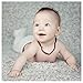 The Art of Cure Baltic Amber Teething Necklace for Baby (Raw Cognac/Lemon) - Anti-inflammatory